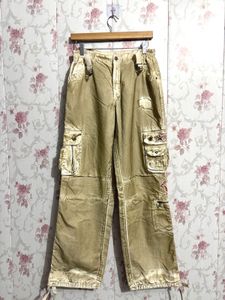 Urban Threads Beige Cargo Pants