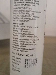 traya minoxidil syrum