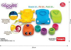Giggles Toy Stack And Take Along Car Kids