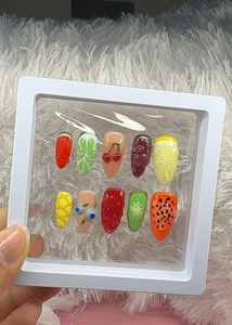 Fun Fruit Press-On Nails
