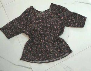 Floral Print Top