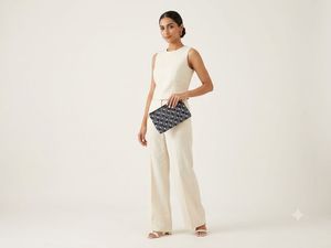 Chic Designer Zipper Pouches (Set of 3)