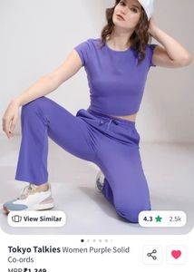 Tokyo Talkies Purple Co-ords
