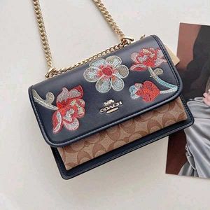 COACHKLARE FLORAL CROSSBODY BAG WD BOX
