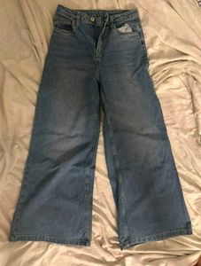 Light Wash Wide Leg baggy Jeans
