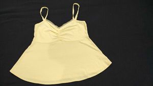 Yellow Causal Wear Top.