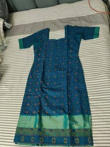 Beautiful Teal kurta with Intricate Pattern
