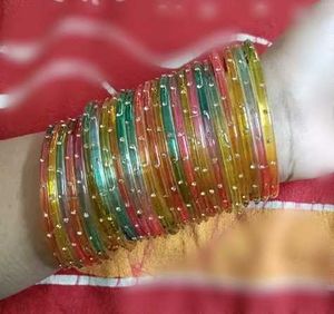 Trending Colorful Rhinestone Bangles set