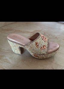 Embellished Ethnic Slides