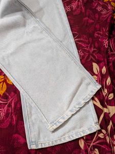 Light Wash Wide Leg Jeans