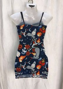 I. Spooky Halloween Mini Dress