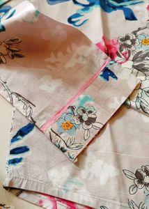 Floral Pure Cotton Pajama Set