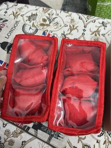 Red Accessory Organizer