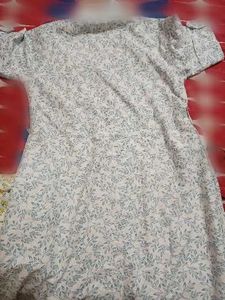 Floral Print Ethnic Gown