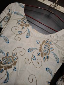 Floral Embroidered Kurta Salwar Suit