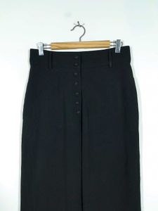 Black Formal Trouser For Women's