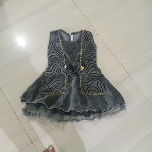 Sparkly Grey Party Dress