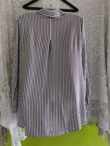 Classic Striped Button-Down Shirt