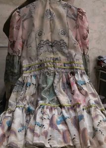 Beautiful Floral Print Gown