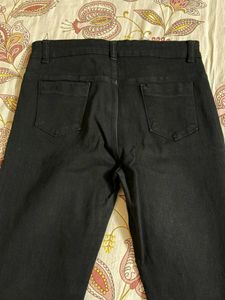 SASSAS black denim jeans