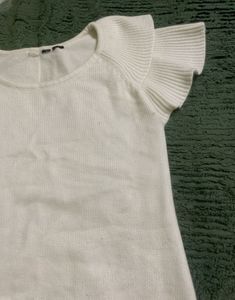 Cute White Knit soft Dress🎀🎀