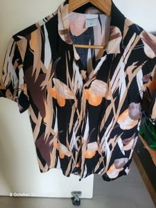 Men's Printed Short Sleeve Shirt
