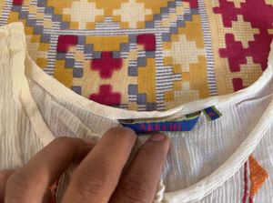Bohemian Embroidered Peasant Top