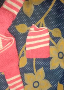 0 To 12 Months Baby Sweater Pink Colour