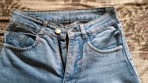 Light Wash Wide Leg Jeans