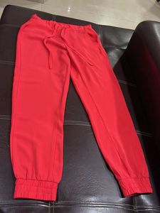 Red Jogger Pants