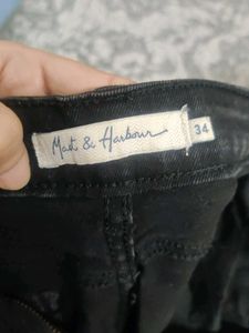 Classic Black Denim Jeans