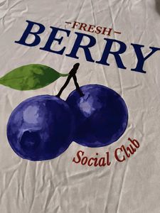 Shein Fresh Berry Graphic T-Shirt