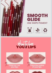 MARS Lip Liner Pencil Set - Nude &amp; Red Tones