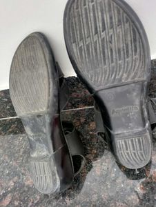 Aqualite Comfortable Black Sandals( 38no)