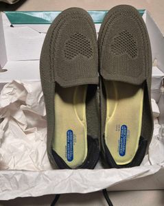 Comfortable Olive Green Loafers