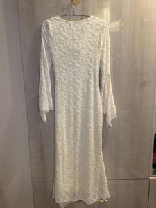 Savana Elegant White Lace Gown