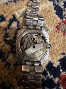 SEIKO 5 AUTOMATIC WOMENS WATCH BLUE DIAL