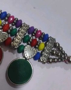 Bohemian Beaded Choker Necklace navratri