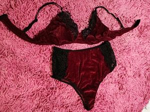 Velvet Lingerie Set