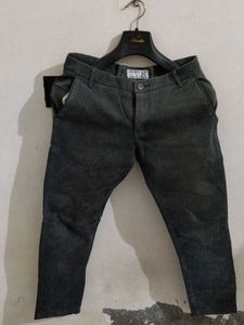 Men's Dark Grey Chinos