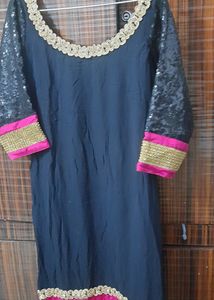 Pure Georgette Kurti With Lining
