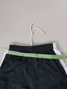 Aesthetic Black Track Pants with Side Stripes