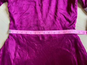 Elegant Purple Ethnic Gown