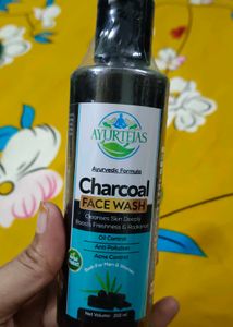 Ayurtejas Charcoal Face Wash