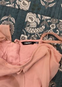 Flowy Pink Chiffon Top