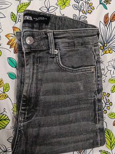 Zara Grey Wash Jeans