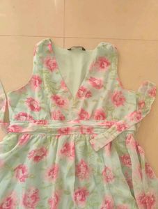 Floral Print Maxi Dress