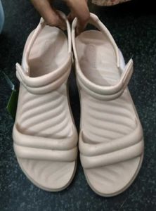 Stylish Beige Platform Sandals