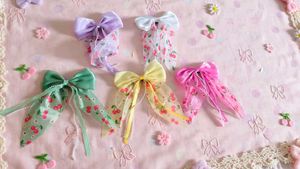 🆕Cute Cherry Bow Hair Clip