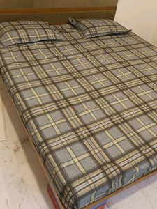 King Size Bedsheet 100% Cotton 108*108 Inch